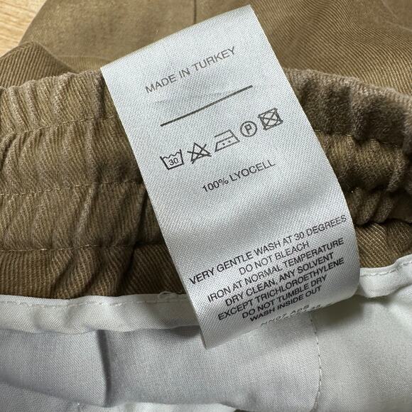 NNO7 NWT Men's Seb Drawstring Shorts in Khaki Size 34 Regular Fit Pull-On - Picture 8 of 11